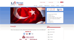 Desktop Screenshot of mevzuatarsivi.com